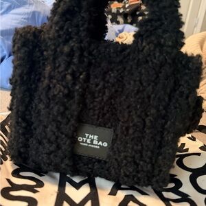 Marc Jacobs Charcoal Textured Tote